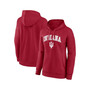 Women's Branded Crimson Indiana Hoosiers Evergreen Campus Pullover Hoodie