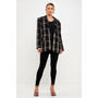 Women's Oversized Tweed Blazer
