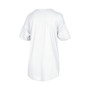 Women's White San Jose Sharks Big City Block Droptail Tunic T-shirt