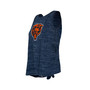 Women's Navy Chicago Bears Space Dye Tie-Back Tank Top