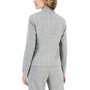 Women's Plaid Two-Button Blazer