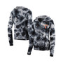 Women's Black San Francisco Giants Tie-Dye Fleece Full-Zip Hoodie
