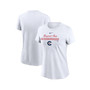 Women's White Chicago Cubs City Connect T-shirt