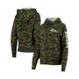 Women's Camo Baltimore Ravens Raglan Full-Zip Hoodie