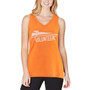 Women's Tennessee Orange Tennessee Volunteers Ferris Melange V-Neck Tank Top