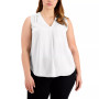 Plus Size V-Neck Top, Created for Macy's