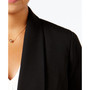 Plus Size Open-Front Soft Blazer
