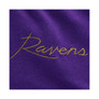 Women's  Purple Baltimore Ravens Half-Sleeve Mock Neck T-shirt