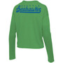 Women's Neon Green Seattle Seahawks Pocket Thermal Long Sleeve T-shirt