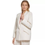 Women's Peak Lapel Two-Button Long-Sleeve Blazer