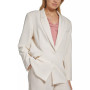 Women's Peak Lapel Two-Button Long-Sleeve Blazer