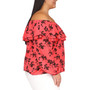 Plus Size Ruffled Off-The-Shoulder Top