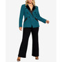 Trendy Plus Size Tuxe Luxe Blazer Jacket