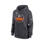Women's Anthracite Kansas City Chiefs Super Bowl LVII Champions Locker Room Trophy Collection Pullover Hoodie
