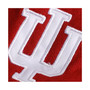 Women's Stadium Athletic Crimson Indiana Hoosiers Arched Name Full-Zip Hoodie