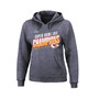 Women's Branded Heather Charcoal Kansas City Chiefs Super Bowl LVII Champions Plus Size Victory Formation Pullover Hoodie