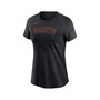 Women's Kris Bryant Black San Francisco Giants Name Number T-Shirt