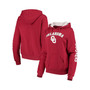 Women's Crimson Oklahoma Sooners Loud and Proud Pullover Hoodie