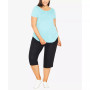 Plus Size Slub T-shirt