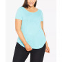 Plus Size Slub T-shirt
