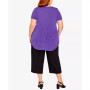 Plus Size Slub T-shirt