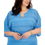 Plus Size Poncho Top, Created for Macy's