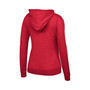 Women's Heathered Crimson Oklahoma Sooners Essential 2-Hit Full-Zip Hoodie