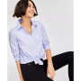 Women's and Plus Size Collared Button-Down Shirt, Created for Macy’s