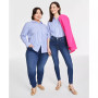 Women's and Plus Size Collared Button-Down Shirt, Created for Macy’s