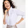 Women's and Plus Size Collared Button-Down Shirt, Created for Macy’s