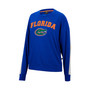 Women's Heathered Royal Florida Gators Team Oversized Pullover Sweatshirt