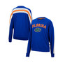 Women's Heathered Royal Florida Gators Team Oversized Pullover Sweatshirt