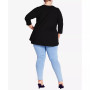 Plus Size Crew Neck Top