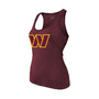 Women's Threads Terry McLaurin Burgundy Washington Commanders Player Name & Number Tri-Blend Tank Top