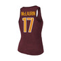 Women's Threads Terry McLaurin Burgundy Washington Commanders Player Name & Number Tri-Blend Tank Top