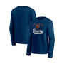 Women's Branded Navy Chicago Bears Ultimate Style Pullover Sweatshirt