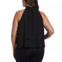 Plus Size Tiered Halter Top