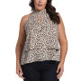 Plus Size Tiered Halter Top