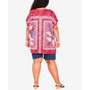 Plus Size Macie Burnout Scoop Neck Top