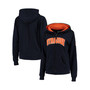 Women's Navy Syracuse Orange Arched Name Full-Zip Hoodie