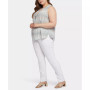 Plus Size Sleeveless Pintuck Blouse