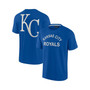 Men's and Women's Royal Kansas City Royals Super Soft Short Sleeve T-shirt