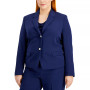 Plus Size Two-Button Blazer