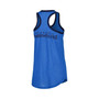 Women's Blue Minnesota Timberwolves Showdown Scoop-Neck Racerback Tank Top