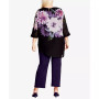 Plus Size Violetta Round Neck Top