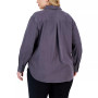 Trendy Plus Size Utility Shirt