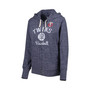 Women's Navy Minnesota Twins Training Camp Tri-Blend Full-Zip Hoodie