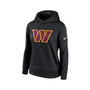 Women's Black Washington Commanders Team Performance Pullover Hoodie