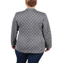 Plus Size Long Sleeve Double Breasted Blazer