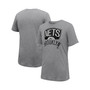 Men's and Women's Heather Gray Brooklyn Nets Hometown T-shirt
